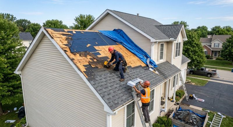 Roof Damage Restoration in Monument, CO