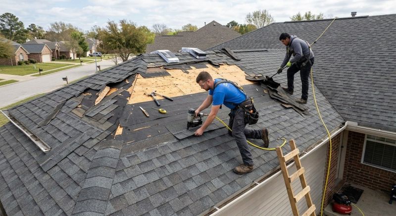 Roof Damage Restoration in Parker, CO