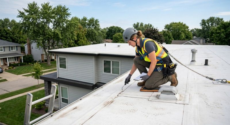 Rubber Roof Inspection in Castle Rock, CO