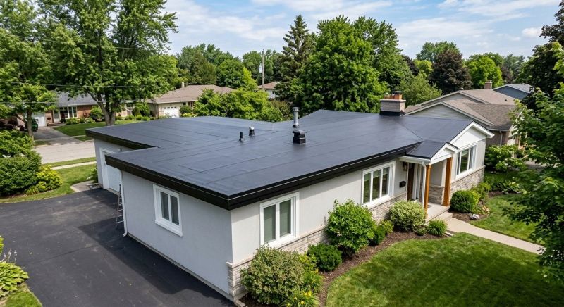 Rubber Roof Installation in Castle Rock, CO