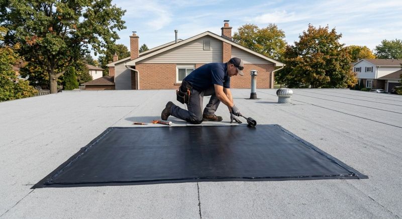 Rubber Roof Repair in Castle Rock, CO