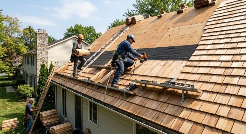 Shake Roof Replacement in Morrison, CO