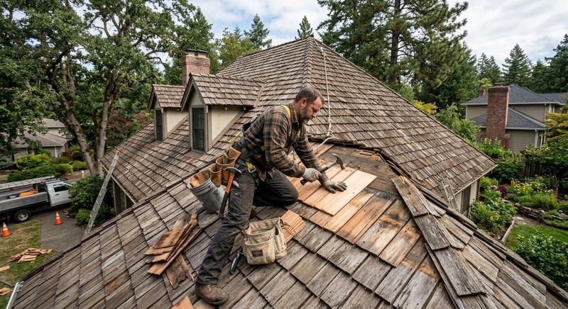 Shake Shingle Repair in Denver County, CO