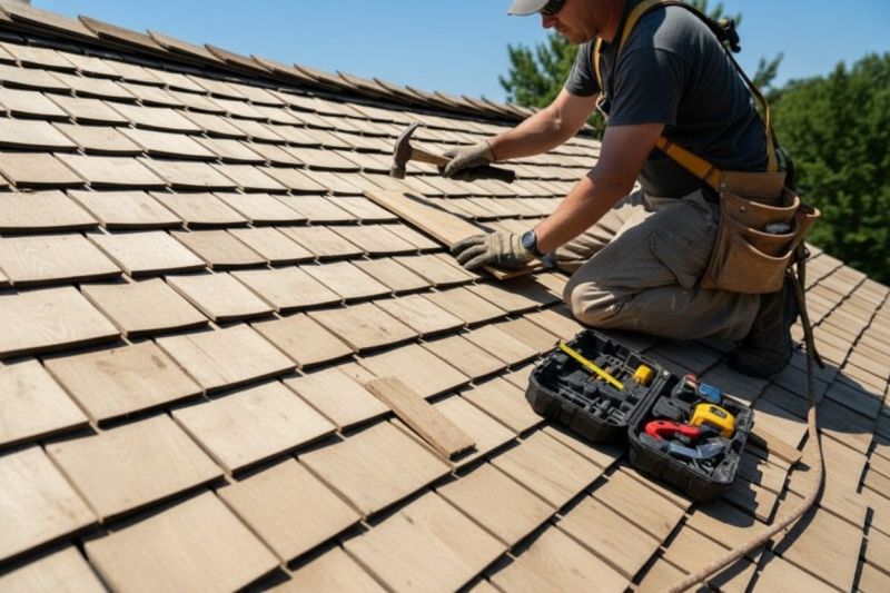 Shake Shingle Repair in Elizabeth, CO