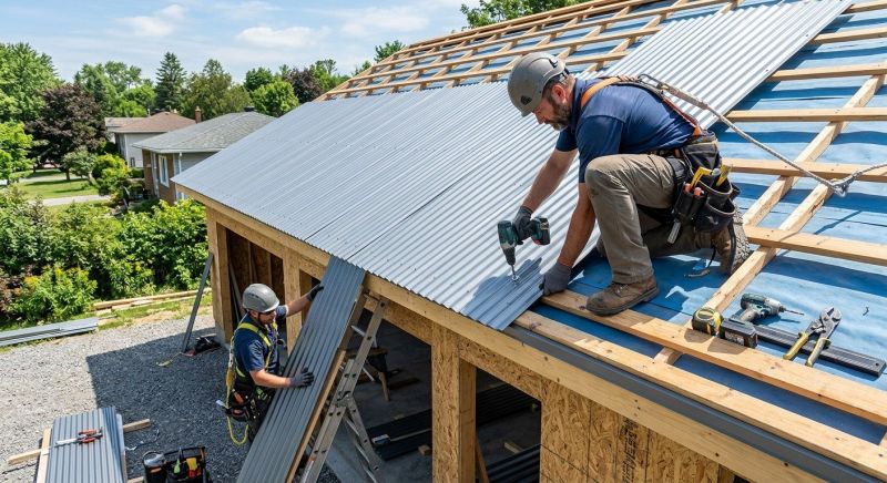 Sheet Roofing Installation in Kiowa, CO
