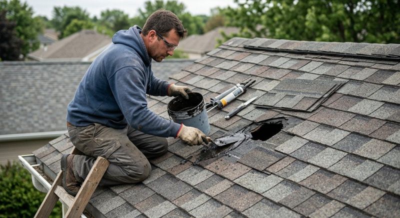 Shingles Repair in Larkspur, CO