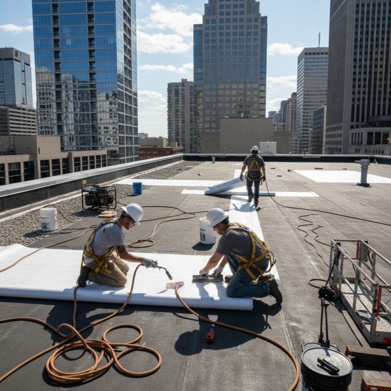 Single Ply Roof Repair in Elizabeth, CO