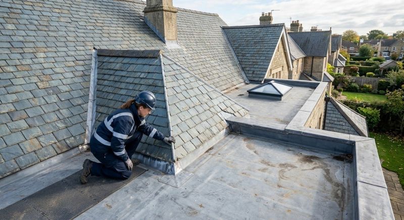 Slate Roof Inspection in Castle Rock, CO