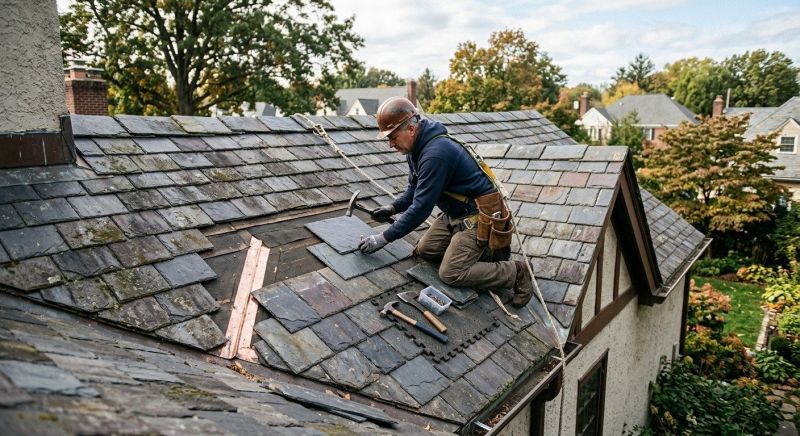 Slate Roof Repair in Kiowa, CO