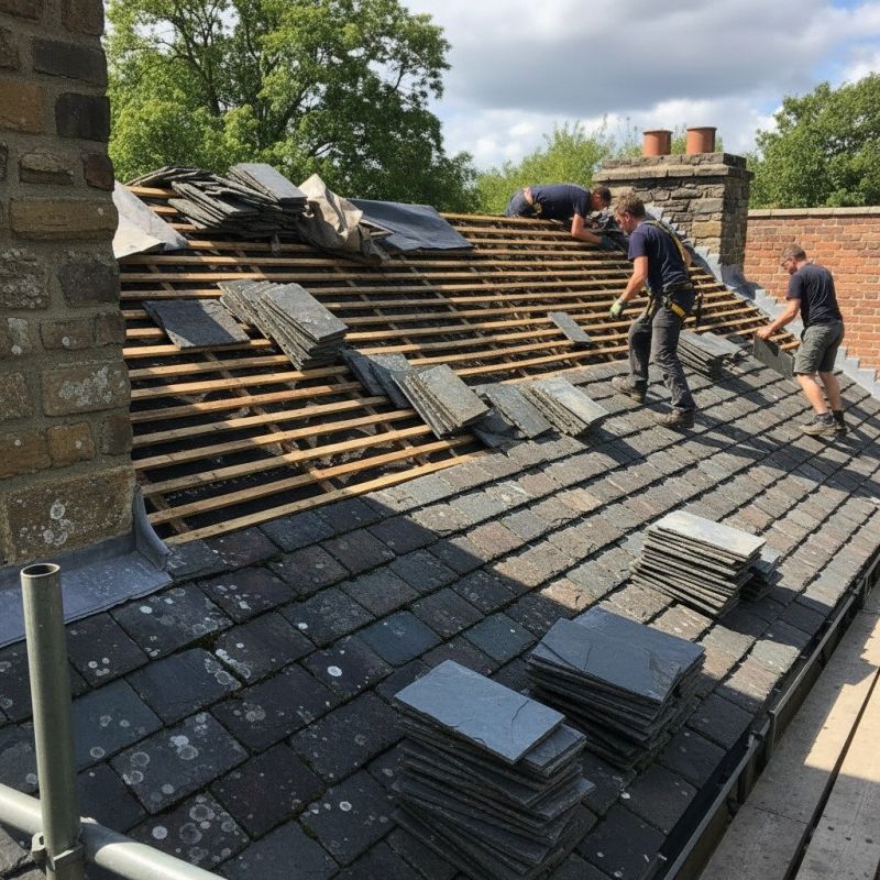 Slate Roof Replacement in Castle Rock, CO