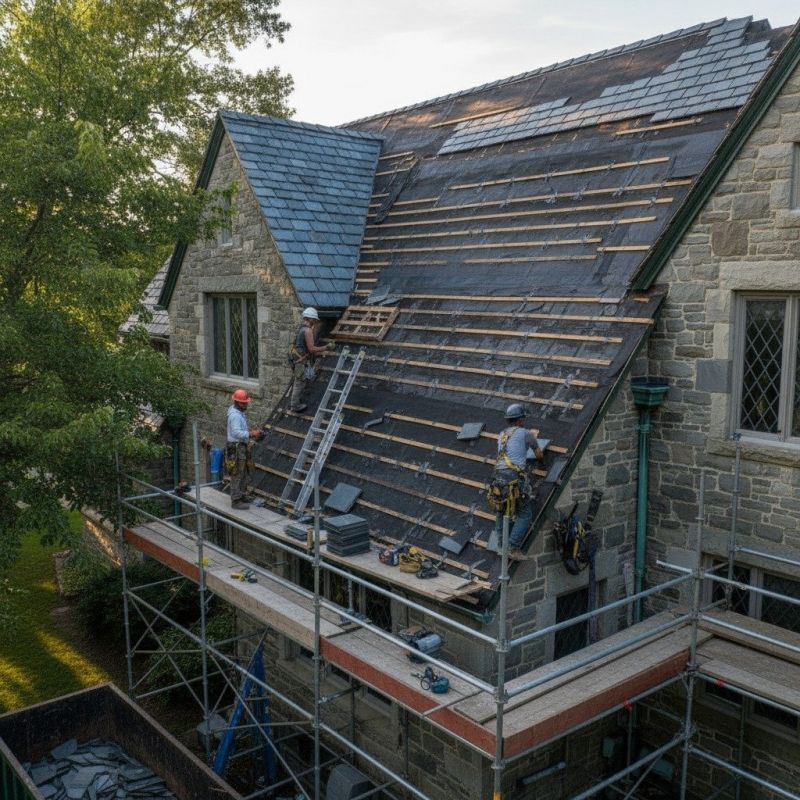 Slate Roof Replacement in Monument, CO