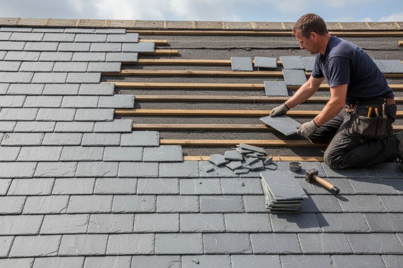 Slate Shingles Repair in Adams County, CO