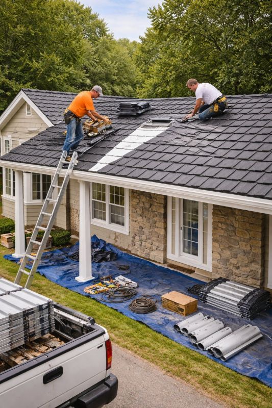 Steel Roof Installation in Castle Rock, CO