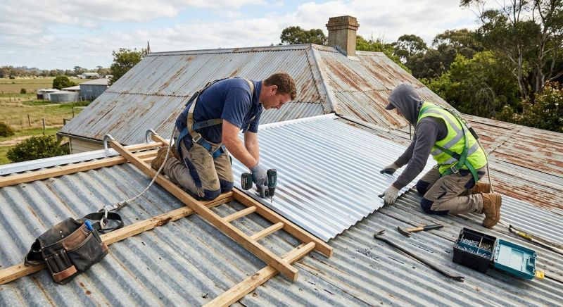 Steel Roof Repair in Castle Rock, CO