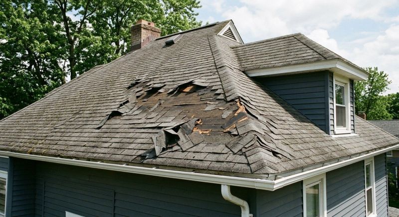 Storm Damage Roof Repair in Larkspur, CO