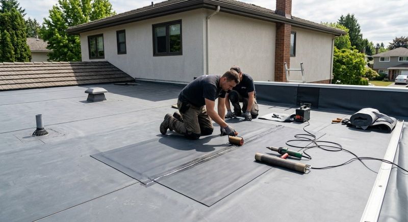 Synthetic Roof Repair in Castle Rock, CO