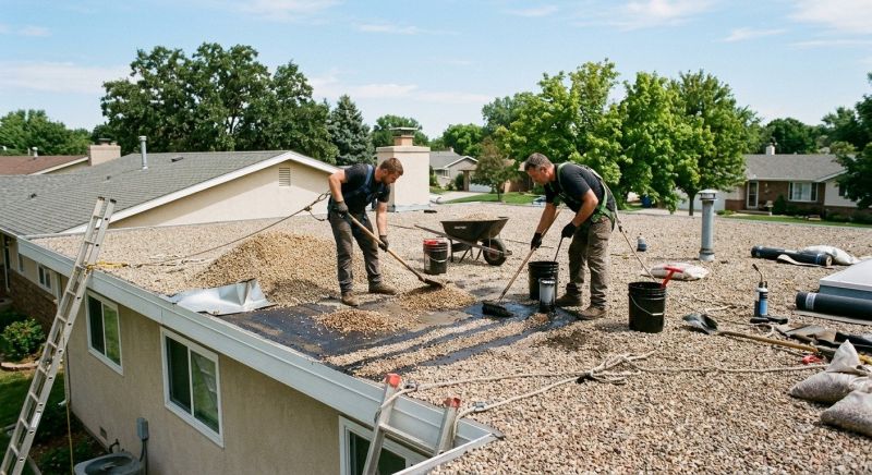 Tar And Gravel Roof Repair in Littleton, CO