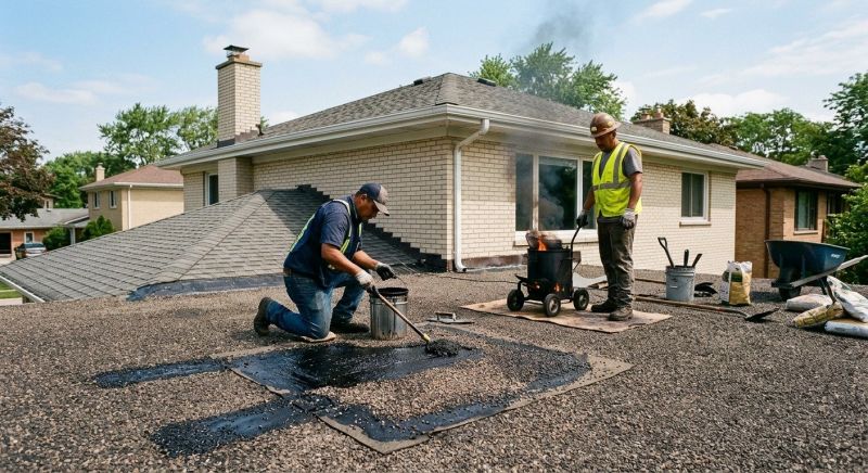 Tar Roof Repair in Adams County, CO