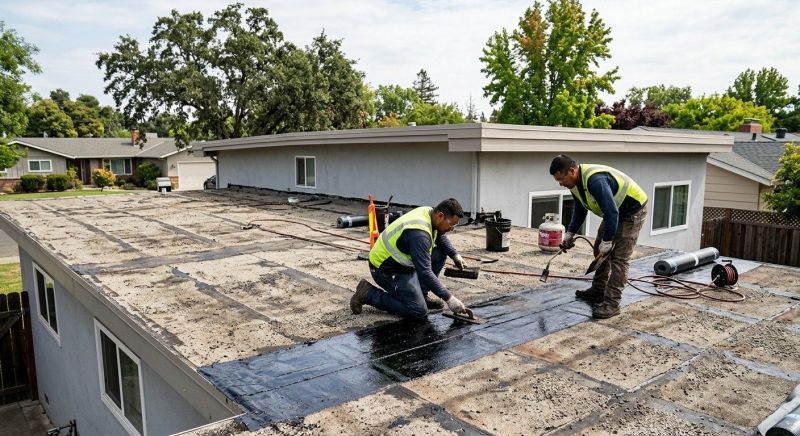 Tar Roof Repair in Elizabeth, CO