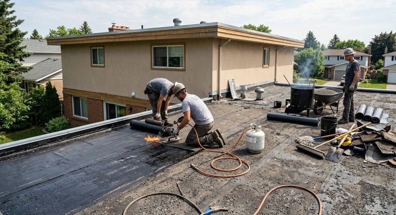 Tar Roof Repair in Parker, CO