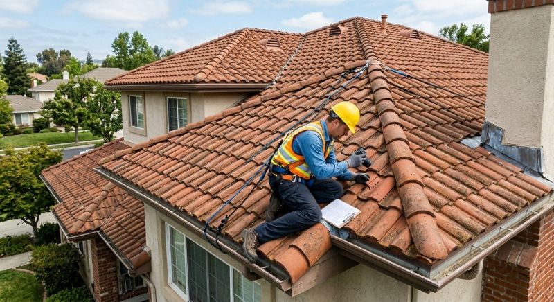 Tile Roof Inspection in Castle Rock, CO