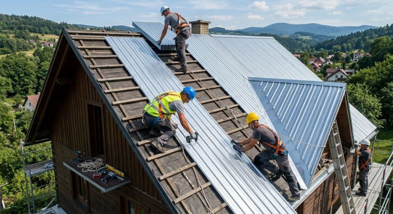 Tin Roof Installation in Elizabeth, CO
