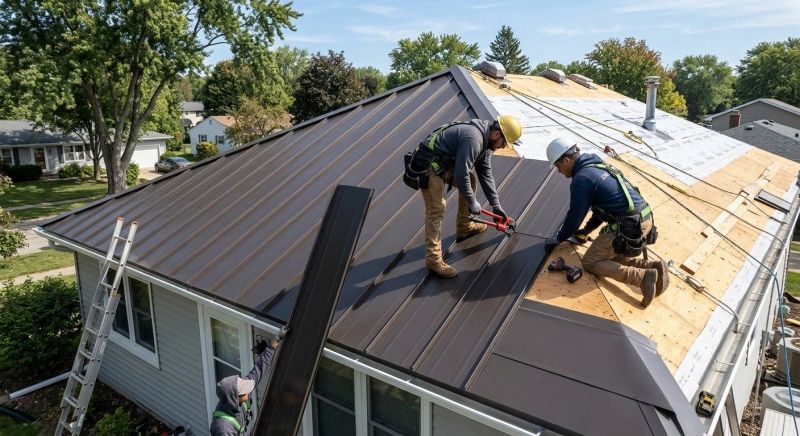 Tin Roof Installation in Monument, CO