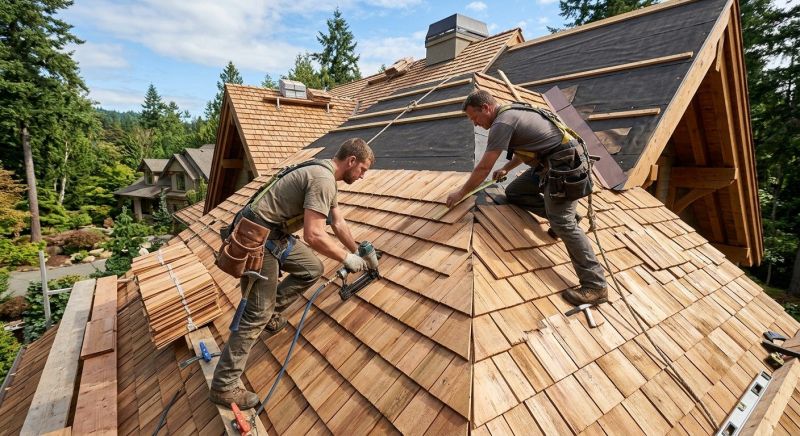 Wood Roofing Installation in Douglas County, CO