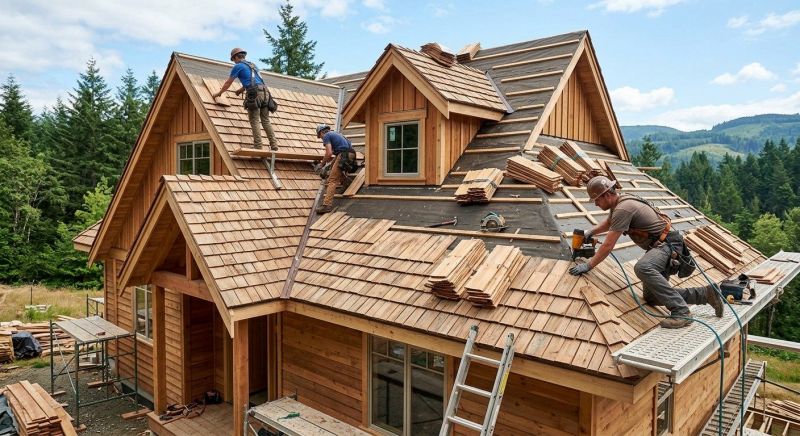 Wood Roofing Installation in Monument, CO