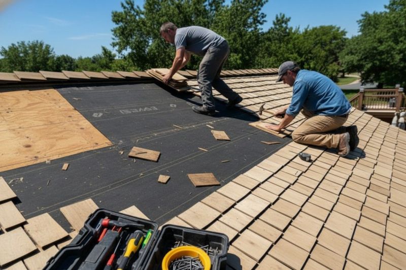 Wood Shake Roof Repair in Castle Rock, CO