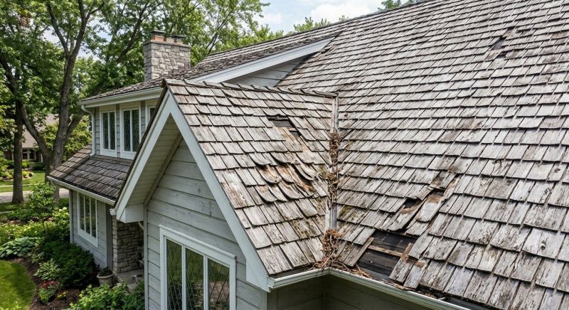 Wood Shake Roof Repair in Monument, CO