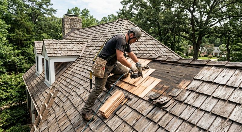Wood Shingles Repair in Castle Rock, CO